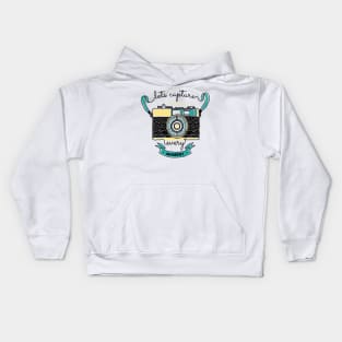 Let's Capture Every Moment Kids Hoodie